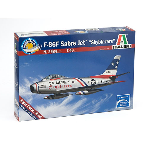 BI2684 1/48 F-86F Sabre Jet &#039;Skyblazers&#039;(카르토그라프 데칼포함)