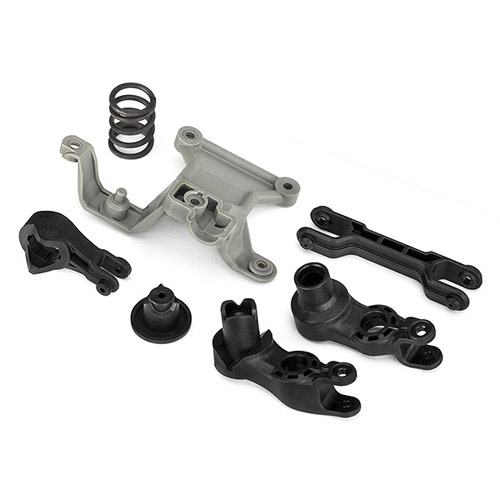 AX7746 Steering bellcranks/ bellcrank support/servo saver/ servo saver spring/ draglink/ 3x20mm shoulder screws (2)