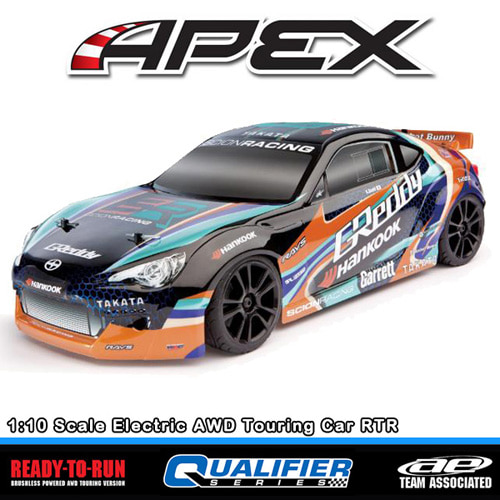 AAK30113 APEX Scion Racing FR-S RTR - Brushless Powered All-Wheel-Drive Ready-To-Run AAK30113