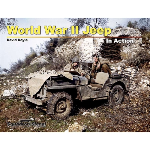 ES12042 2차 세계대전 지프 자료집 (World War II Jeep In Action) (Soft Cover) - Squadron Signal Books