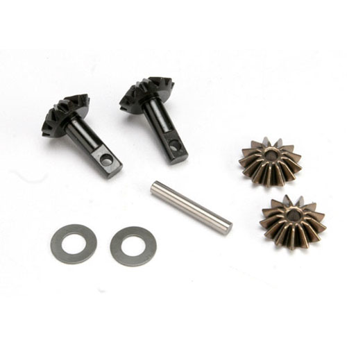 AX5582 Gear set differential (output gears (2)/ spider gears (2)/ spider gear shaft)