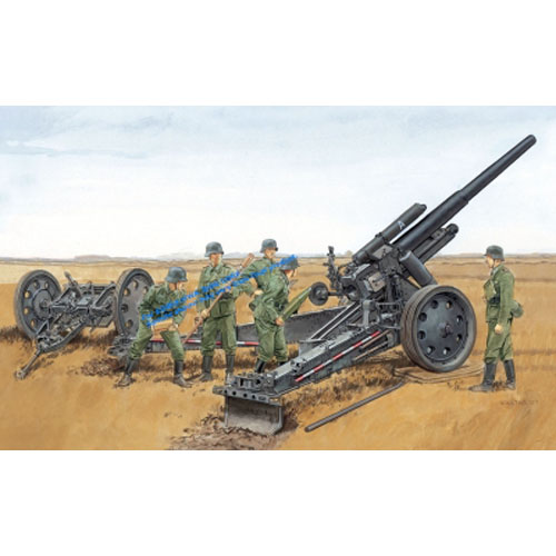BD6392 1/35 German sFH 18 Howitzer w/Limbe
