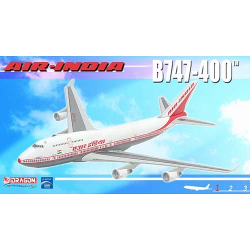 BD55960 1/400 Air India 747-400 ~VT-AIQ