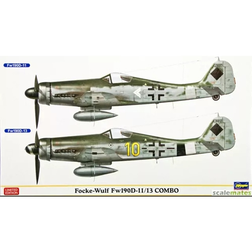 BH02115 1/72 FockeWulf Fw190D-11/13 COMBO (Two kits in the box)(두 대 포함)