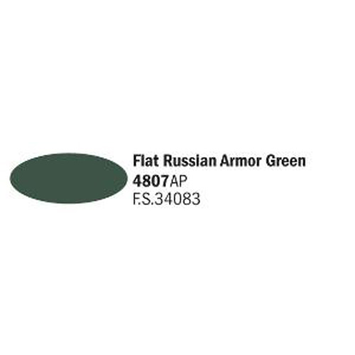 BI4807AP Flat Russian Armor Green (20ml) FS34083 - 무광 러시안 아머 그린(소련군/러시아군 전차색- 다크그린)