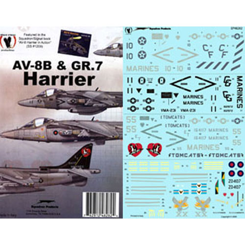 ESEP48282 1/48 AV-8B and GR.7 Harrier
