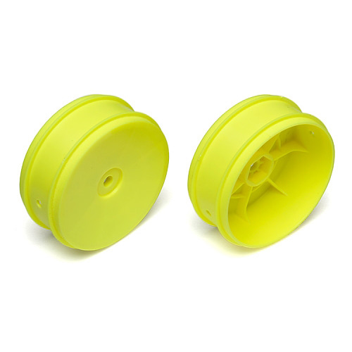 61mm Front 2WD Buggy Wheels, yellow AA91573