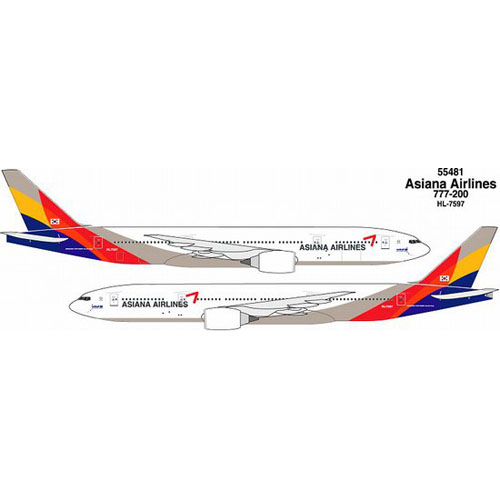 BD55481 1/400 ASIANA AIRLINES 777-