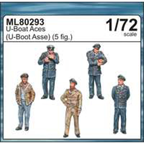 BSML80293 1/72 U-Boat Aces (U-Boot Asse)(인형 5개 포함)