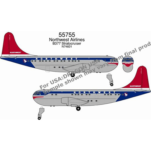 BD55755 1/400 Northwest Airlines B377 Stratocruiser &#039;Manila&#039;