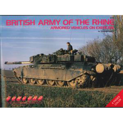 EC1012 British army of the rhine: Armored Vehicles on exercise