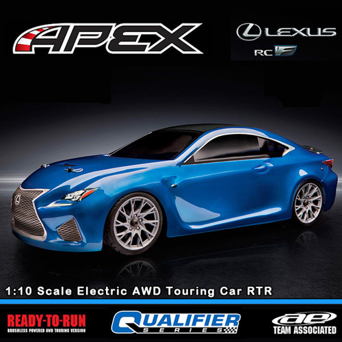 AAK30115 Apex Lexus RC F Performance Coupe - Brushless Powered All-Wheel-Drive Ready-To-Run