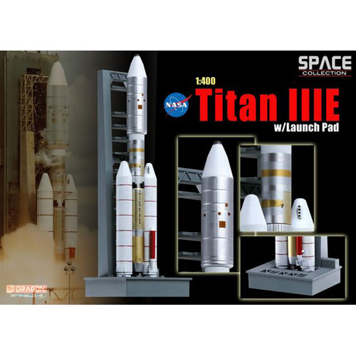 BD56343 1/400 Titan IIIE w/Launch Pad (Space)