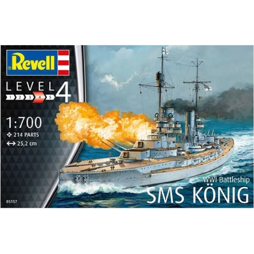 BV5157 1/700 WWI Battleship SMS Konig