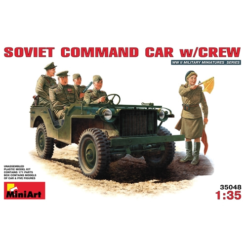 BE35048 1/35 Soviet Command Car w/crew(미니아트 품절)