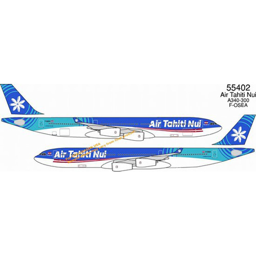 BD55402 1/400 AIR TAHITI A340-300