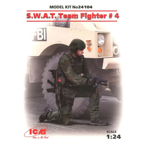 BICM24104 1/24 S.W.A.T. Team Fighter No.4