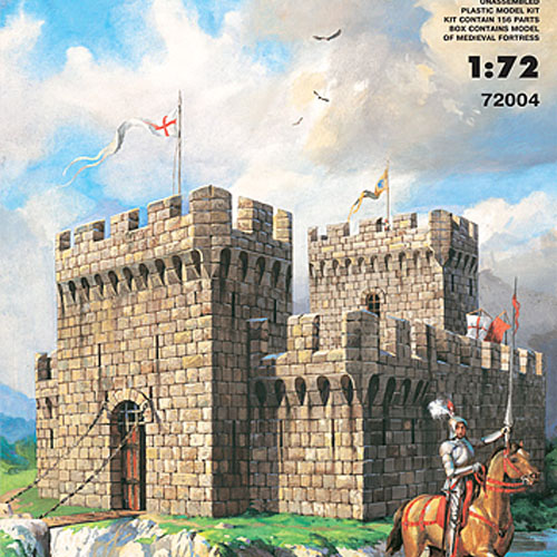 BE72004 1/72 Medieval Castle