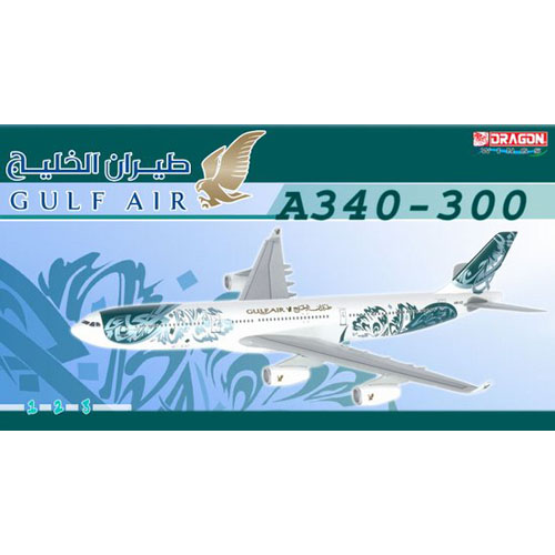 BD55918 1/400 Gulf Air A340-300 &#039;50th Anniversary Livery&#039; - A40-LD