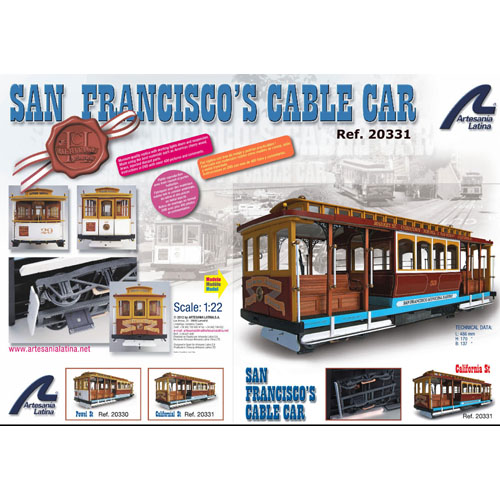 BA20331 1/22 San Francisco cable car
