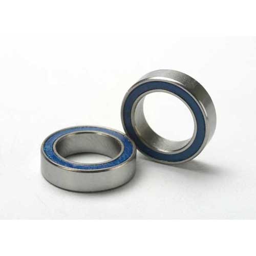 AX5119 Ball bearings blue rubber sealed (10x15x4mm) (2)