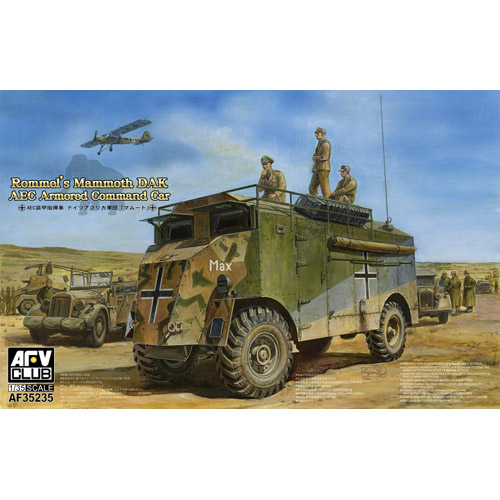 BF35235 1/35 AEC Armoured Commander Car of Rommel-Mammoth(DAK)