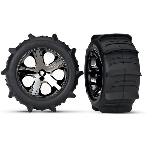AX3776 TIRES &amp; WHEELS, REAR, PADDLE TIRES