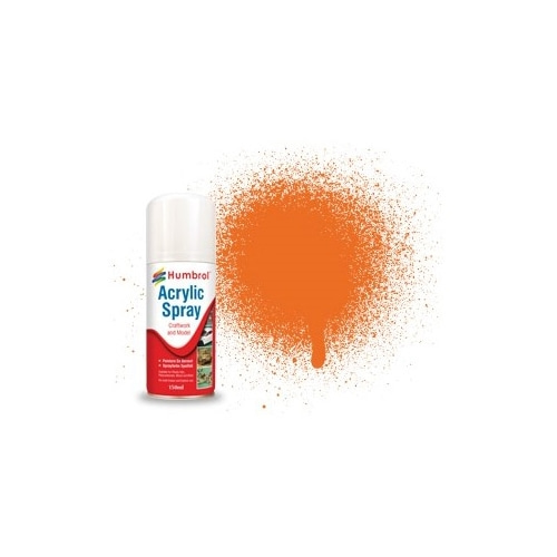 BBH6018 18 Orange Gloss - 150ml Acrylic Spray P