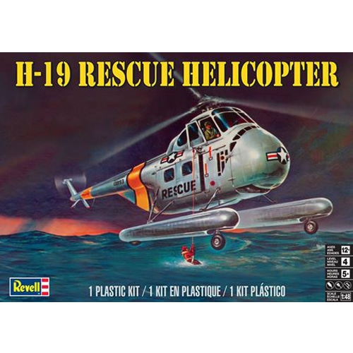 BM5331 1/48 H-19 Rescue Helicopter
