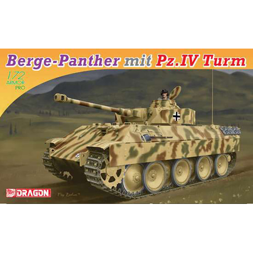 BD7508 1/72 Berge-Panther mit Aufgesetztern Pz.Kpfw.IV Turm Als Befehlspanzer