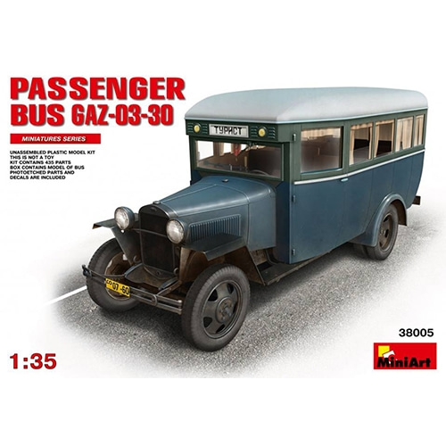 BE38005 1/35 Passanger Bus GAZ-03-30 (New Tool-2015)