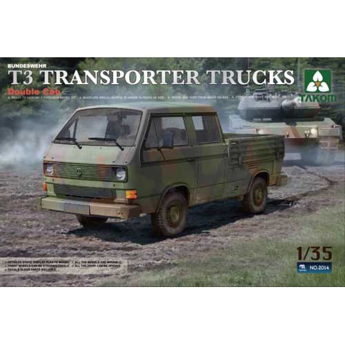 BT2014 1/35 Braneswehr T3 Transporter Truck /Double Cap
