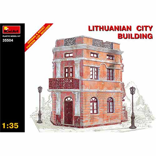 BE35504 1/35 Lithuanian City Building(리투아니아 건물)