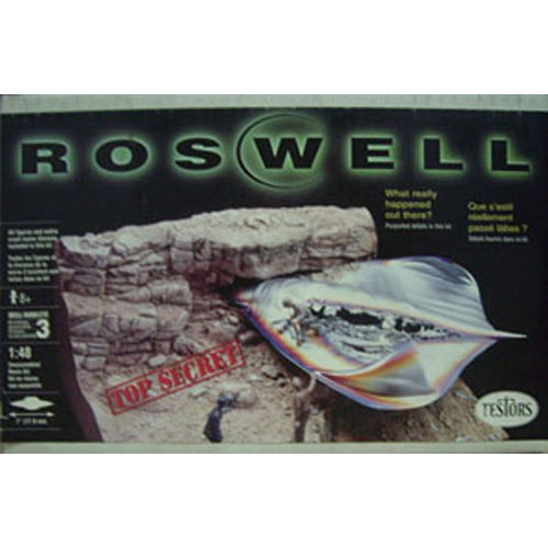 JE556 1/48 ROSWELL Crash Scene(로스웰 UFO 추락현장)(박스손상 레진파트 일부 깨짐)