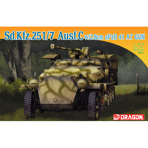 BD7315 1/72 Sd.Kfz.251/7 Ausf.C Pionierpanzerwagen w/2.8cm sPzB 41 AT Gun