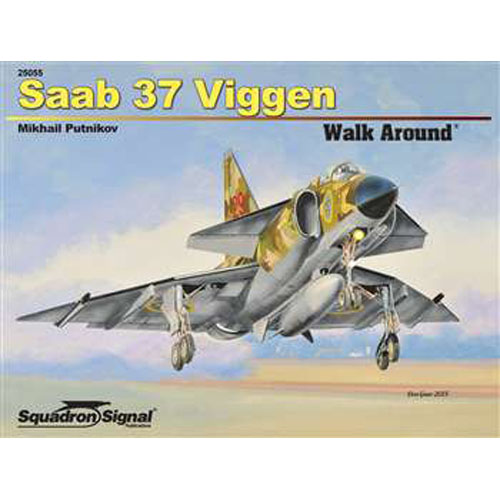 ES25055 Saab 37 Viggen Walk Around (SC) - Squadron Signal