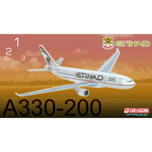 BD55901 1/400 Etihad Airways A330-200 ~ A6-EYA (Airline)