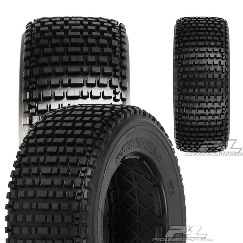 AP1187-002 Blockade X2 (Medium) Off-Road Tires No Foam for Baja 5SC and 5ive-T Front or Rear