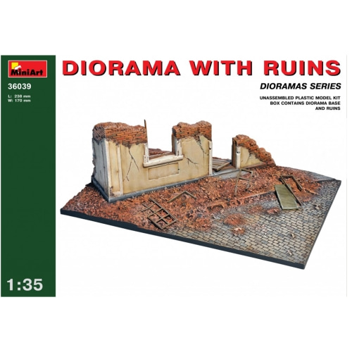 BE36039 1/35 Diorama with Ruins