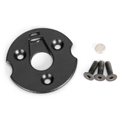 AX6538 Telemetry trigger magnet holders spur gear/ magnet 5x2mm (1)/ 3x8mm CCS (3)/ 3x10mm CCS (3)