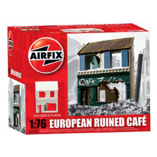 BB75002 1/76 European Ruined Cafe