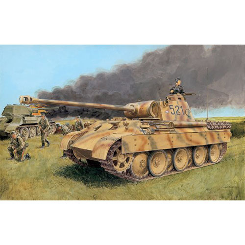 BD7494 1/72 Sd.Kfz.171 Panther Ausf. D Early Production - Armor Pro Series