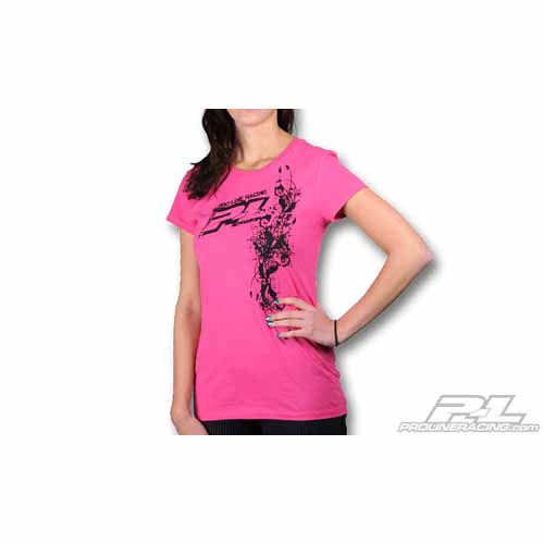 AP9983-01 Pro-Line Urban Girl T-Shirt Pink (Small) fits Adult Small