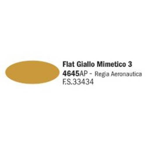 BI4645AP Flat Giallo Mimetico 3 (20ml) FS33434 - 무광 지알로 미메티코 3(이탈리아군 전차색)