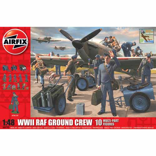 BB04702 1/48 WWII RAF Ground Crew (New Tool- 2015)