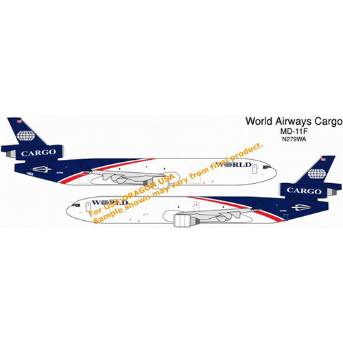 BD55035 1/400 World Airways Cargo MD-11F ~ N279WA