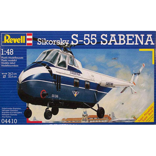 BV4410 1/48 Sikorsky S-55 SABENA
