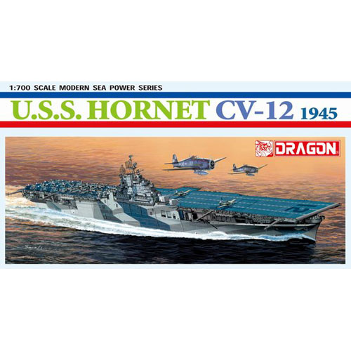 BD7085 1/700 U.S.S. Hornet CV-12 1945