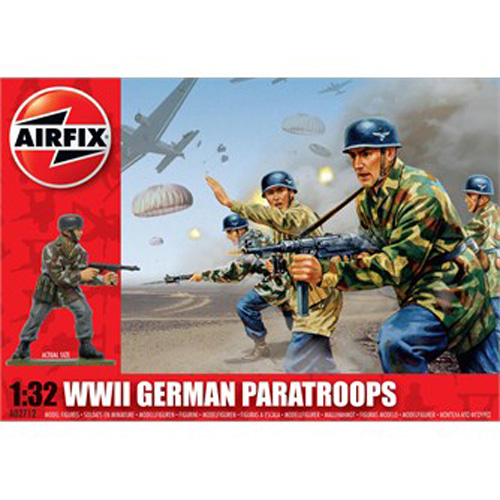 BB02712 1/32 WWII German Paratroops