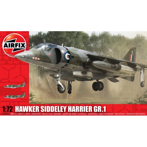 BB03003 1/72 Hawker Siddeley Harrier GR1 (New Tool- 2013)